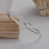 Collar Minimalista de Color de Moda Plata de Ley S925 Engastado con Jaspe Natural Cianita Ojo de Tigre Perla Blanca para Mujer