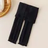 Pantalones Térmicos de Felpa Cálida para Bebé y Niño Pequeño Estilo Otoño/Invierno Ropa Exterior Infantil Delgada de Polar Engrosado Alta Elasticidad Antideslizante Pantalones Cortos