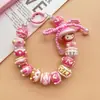 Cadena de Teléfono Celular Linda Serie Genio Hongo de Bubble Mart Cuentas Pintadas a Mano Muñeca con Cuentas Colgante Regalos para Niñas