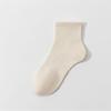 Calcetines para mujer, Calcetines de algodón de media caña para verano, Calcetines cortos de color sólido para primavera y otoño, Estilo delgado de verano, Resistentes al olor, Absorbentes del sudor, Venta al por mayor desde Zhuji
