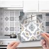Crm Papel Tapiz Impermeable y Resistente a la Humedad Transfronterizo Autoadhesivo Película Cristal Adhesivo para Azulejos de Cocina a Prueba de Aceite DIY Decorativo Renovación Adhesivo de Pared