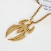Mercancía de películas y TV de gran venta, collar de acero inoxidable de Spider Man, artículo popular de Wish, accesorios que no se desvanecen, accesorios para hombre al por mayor