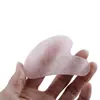 Cristal Rosa Natural Forma de Dedo Raspador Placa Raspadora Jade Cara V Forma de Corazón Cuerpo Entero Universal Fuente Fabricante Venta al por Mayor
