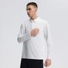 Nova Camisa Polo Esportiva Manga Longa Masculina Primavera e Outono Negócios Lazer Comutador Gola Base Camiseta Roupa Masculina