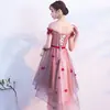 Vestido de Noche de un Hombro para Mujer 2026 Nuevo Largo Elegante Vestido de Fiesta Estilo Hada Vestido Corto Adelgazante para Reuniones