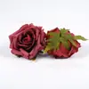 Serie de Colores Retro de Gama Alta Flores de Rosa Simuladas Guirnalda de Flores DIY Accesorios para Pasador Decoración de Pared de Flores para Bodas Flores de Seda