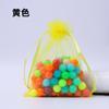 Fabricante en stock bolsa de organza bolsa de malla bolsa de embalaje con cordón bolsa de regalo con cordón bolsa de cosméticos palillos bolsa de dulces