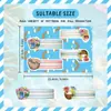 8 Adesivos de Quebra-Cabeça com Rótulos Náuticos, Adesivos Educacionais e Criativos para Colagem de Desenhos Animados DIY, Adesivos de Recompensa Pequenos para Crianças