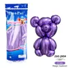 Marca Dun Tira Larga 1.8g 260 Tira Larga Mágica Metálico Mate Macarrón Color Retro Tejido Globo Modelado DIY