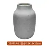 Estilo retro pastoral simple jarrón de cerámica gres texturizado adornos para arreglos florales hogar sala de estar alto valor de color manualidades