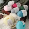 Fio de mohair com gradiente colorido 25g para suéteres e cachecóis, novelo de lã para tricô manual e materiais de crochê DIY