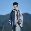 Camisa Larga de Manga Larga con Caída Estilo Japonés para Hombre, Otoño e Invierno 2025, Chaleco Nuevo para Pareja, Marca de Moda, Chaqueta Camisa Casual Holgada
