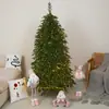 Árbol de Navidad Popular Nórdico de PE con Luces, Decoraciones Navideñas Grandes para Atrezo de Montaje de Escenas Interiores y Exteriores