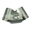 Conector de barra de 28 mm por atacado, barra de aço inoxidável, cromada, conector antiestático, acessórios para tubo de carro