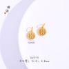 Accesorios diy de oro de larga duración versión exquisita del colgante de carácter francés antiguo pequeño carácter de bendición Ruyi Jile Anyue Ruyi femenino