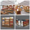 Paneles ecológicos, inodoros, almacenamiento de gran capacidad, expositor comercial de alta gama para juguetes de moda y tiendas creativas culturales, estantes para tiendas