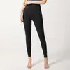 Leggings de Yoga Sem Marcas de Roupa Íntima Cintura Alta Levanta Bumbum Elástico Roupa Externa Fitness Corrida Esportes Calças Apertadas Shark Leggings