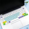 Adequado para Lenovo filme de teclado de 14 polegadas laptop G480/Y470 cor silicone filme de teclado à prova de poeira