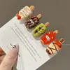Pinza para el Cabello de Helado para Niños, Nuevo Modelo 2026 para Niñas, Pinza Pequeña Lateral para la Frente del Bebé, Lindo Accesorio para el Cabello
