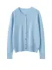 Súper Sanación~ Cárdigan de Punto 100% Cachemir Puro Consinee para Mujer, Disponible en Múltiples Colores, Adecuado para Usar en Capas o Solo como una Chaqueta Suéter