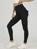 Calças de fitness com bolso da moda na Internet, calças esportivas femininas elásticas, justas e sensuais, de cintura alta, de secagem rápida, para corrida, musculação e levantamento de quadril