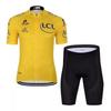 Versão de Equipe do Tour de France Verão Ciclismo Secagem Rápida Manga Curta Camisa de Ciclismo Roupa para Bicicleta de Estrada Montanha Ciclismo
