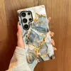 Bestseller transfronterizo, funda protectora anti-caídas Samsung S25+ con patrón de mármol de alta gama, funda de teléfono personalizable al por mayor