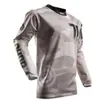 Roupas para Corrida Off-Road Transfronteiriça, Tamanhos Europeus e Americanos, Camiseta Versátil de Manga Longa, Absorvente de Suor, Respirável, Roupa Confortável para Ciclismo, Roupas de Downhill