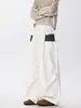 Pantalones Cargo Plisados a Cuadros de Moda para Hombre, Estilo Americano Primavera y Verano, Pantalones Paracaídas Deportivos Versátiles, Pantalones Casuales de Calle