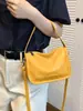 Bolso de Mano Retro Transfronterizo para Mujer 2026 Nuevo Estilo Bolso de Hombro Cruzado de Nicho de Gama Alta Bolso Casual Tipo Almohada