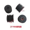 22*M6/M8 Plug Porca Redonda Porca Plástica Plugue de Tubo Tampa de Extremidade Manga de Roda Plugue Porca Pé Nivelador de Móveis Plugue