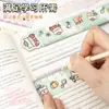 Regla Linda de Animalito Regalo de Aprendizaje para Niños Estudiante DIY Papelería de Dibujos Animados Marcapáginas Magnético Pequeño Regalo Venta al por Mayor
