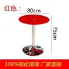 Mesa de vidrio redonda templada para el hogar mesa de balcón de apartamento pequeño mesa de comedor de vidrio mesa de negociación simple mesa redonda pequeña de vidrio