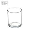 Vaso de vidrio transparente para aromaterapia de uso doméstico, alto valor de color, grueso, fabricantes al por mayor, embalaje para decoración de vidrio para el hogar