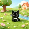 Micro Paisaje Figuras Creativas Lindas de Cachorros Accesorios de Decoración DIY Adornos Mini para Escritorio y Coche