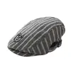 Boina Sombrero de Otoño para Hombres y Mujeres, Sombrero Estilo Coreano para Bebés y Niños, Sombrero de Sol Rayado de Primavera y Otoño para Bebés, Gorra de Béisbol
