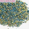 1440 Diamantes de Imitación Azul Lago de Alta Calidad con Base Puntiaguda, Diamantes de Imitación Checos Brillantes para Uñas, Montones de Diamantes de Imitación para Manualidades, Diamantes de Imitación para Uñas de Yiwu