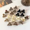Mini pinza para el pelo de tono marrón transfronteriza, pinza pequeña de princesa para el pelo, pinza para flequillo, accesorio para el pelo, pasador