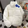 Jaqueta de Algodão Grossa Unisex Oversized Solta com Forro de Lã Versátil Outono Inverno Quente Estilo Ins para Casal