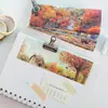 Série de Adesivos Paisagem de Um Lindo Dia Adesivo Longo Livro 4 Tipos Podem Ser Colados Estilo Fofo