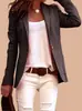 Nuevo blazer de manga larga ajustado para mujer, de comercio exterior 2026, europeo y americano, para Amazon transfronterizo, adecuado para el trabajo