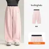 Pudding Haru Ropa de Otoño para Niñas Ropa Infantil Pantalones Elegantes Otoño 2026 Nuevas Llegadas Clase A Infantil Pantalones de Chándal Casual Antibacterianos