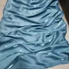 La Sirenita Tela Degradada Kit DIY para Padres e Hijos Vestido Retro Hanfu Falda de Cola de Pez Tela para Ropa