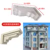 Conjunto Completo de Molde de Vigas de Engenharia Estilo Europeu Villa Coluna Romana Exterior Beiral de Cimento Arco de Suporte Modelo Linha de Beiral de Casa Moldura