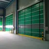 Puerta de Apilamiento Rápida Taller de Fábrica Tienda de Aeropuerto Puerta de Apilamiento Industrial Puerta Rígida Rápida Puerta Flexible de PVC