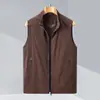 ¡Línea de Lujo Ligero! ¡El artículo definitivo para superponer! ¡Ligero, Transpirable, Resistente al Agua! Chal Casual Deportivo para Hombre con Cuello Alto