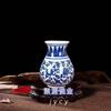 Vaso de Porcelana Azul e Branco Ornamentos Arranjo de Flores Suporte Antigo Cuia Pequena Artesanato Antigo Fábrica de Vasos Cerâmicos Cadeia de Suprimentos Atacado