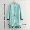 Elegante delantal de lona de manga larga para cocina, adecuado para uso doméstico, catering y trabajo; delantal de tamaño adulto, resistente a las manchas y duradero para mujeres