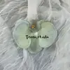Cabeça de Flor de Orquídea Phalaenopsis Artificial, Textura de Película Impressa em 3D, Buquê Exquisito para Decoração de Casamento e Lembrança