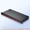 Caixa de Terminal de Fibra Óptica Espessada Sc Tipo Rack de Desktop Monomodo 4/8/12/24/48 Portas Caixa de Emenda de Fibra Óptica Totalmente Equipada